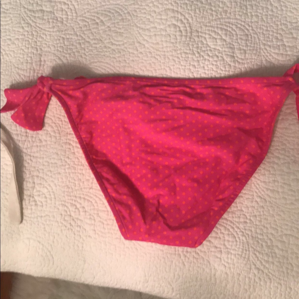 Pink and orange bikini bottom